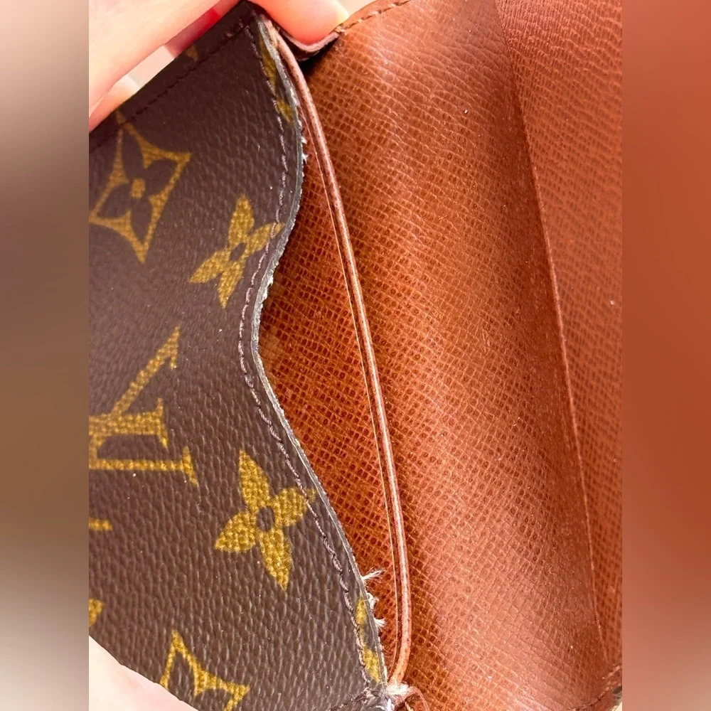 Louis Vuitton Men’s Business Card Wallet Case Monogram Canvas